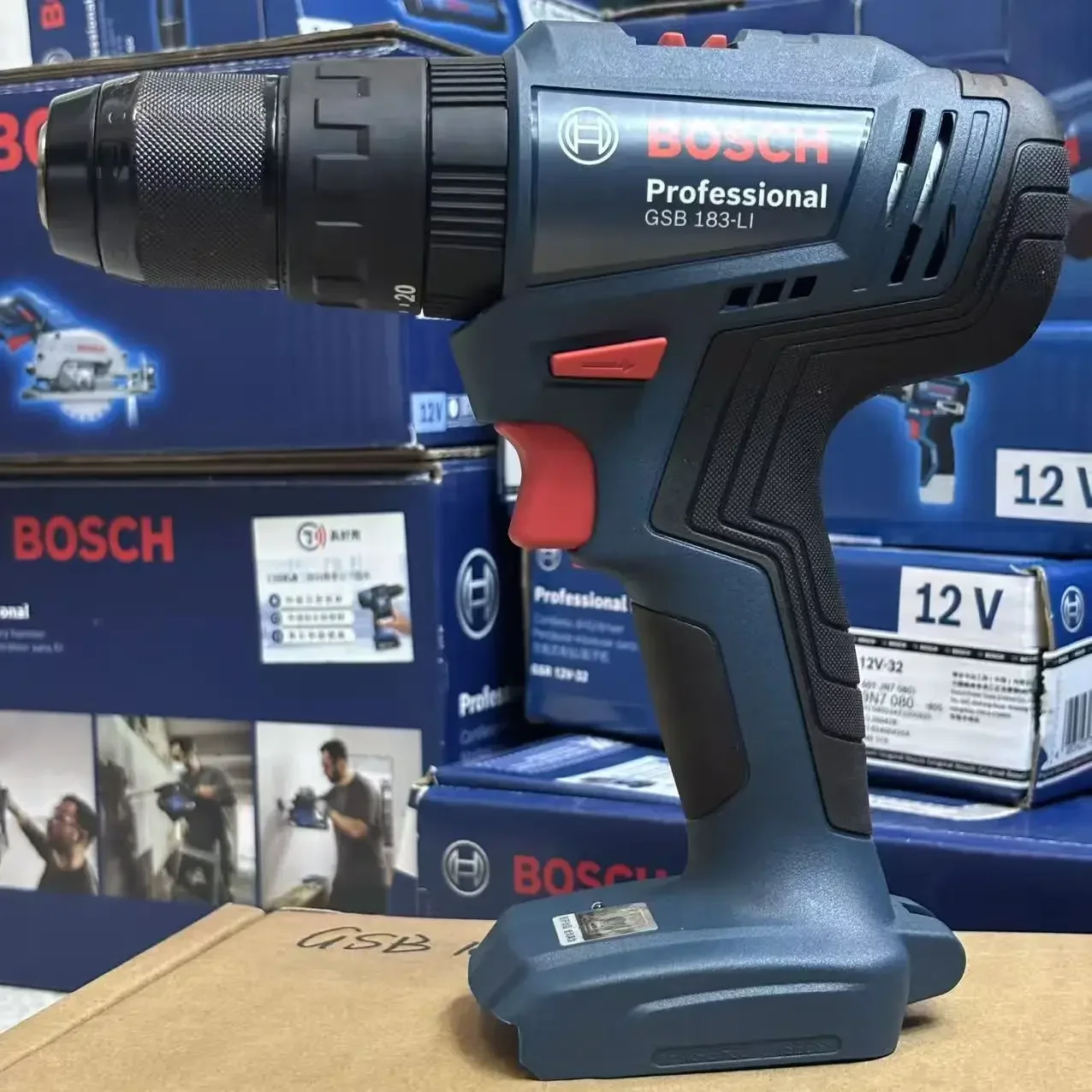 Perceuse à percussion sans fil - Brushless Cordless Electric Drill 18V avis et prix
