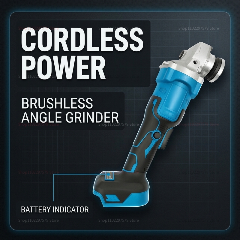Meuleuse d'angle sans fil et s - Brushless Angle Grinder Battery Powered avis et prix