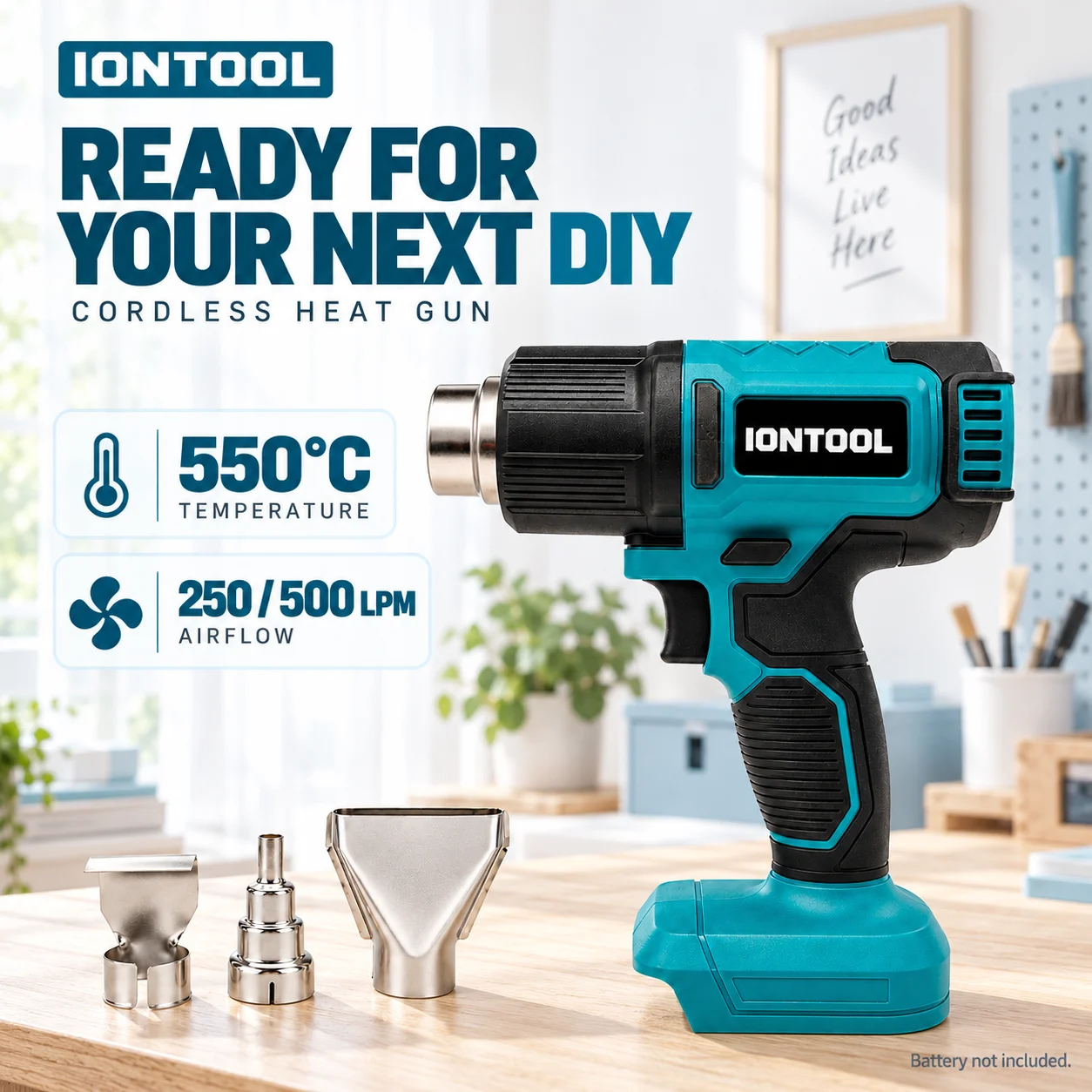 Pistolet thermique sans fil du - Cordless Heat Gun For Shrink Tubing avis et prix
