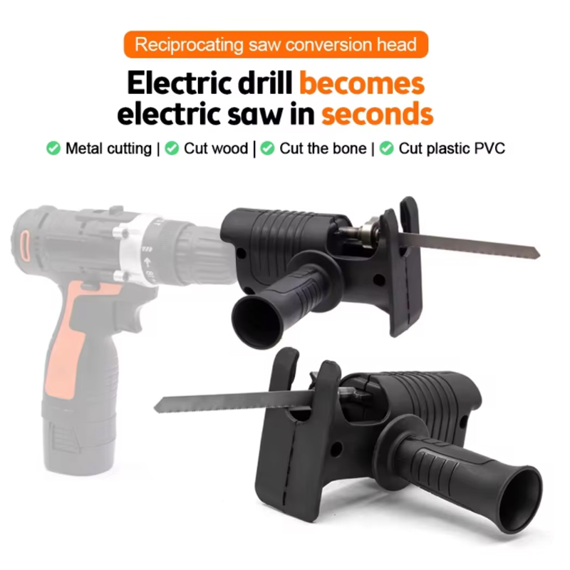 Adaptateur de scie électrique  - Reciprocating Saw Attachment Drill avis et prix