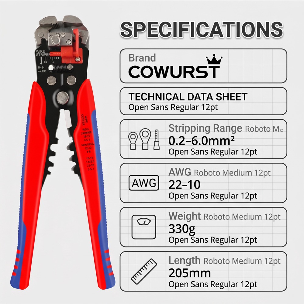 Pince à dénuder multifonction  - Automatic Wire Stripper Cutter avis et prix