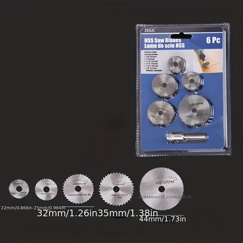 Mini lame de scie circulaire,  - Cordless Rotary Tool Kit Accessories avis et prix