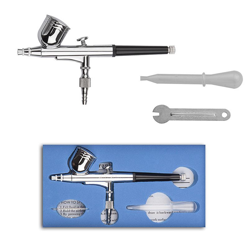 Mini aérographe à double actio - Airbrush Kit With Mini Compressor avis et prix